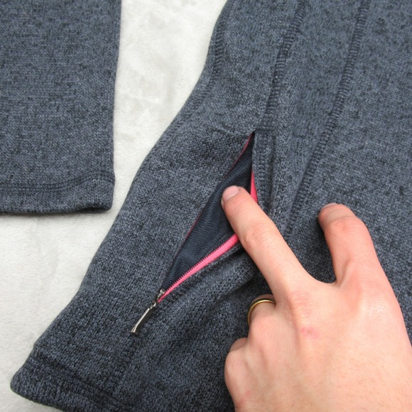 KUIU Base Camp Jacket Womens Medium Gray High Loft Sweater Fleece Full Zip HIke - Picture 2 of 13